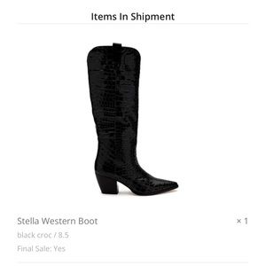 Matisse croc boot- new in box